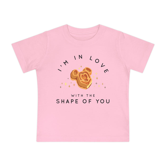 I'm in Love with the Shape of You Bella Canvas Baby Short Sleeve T-Shirt