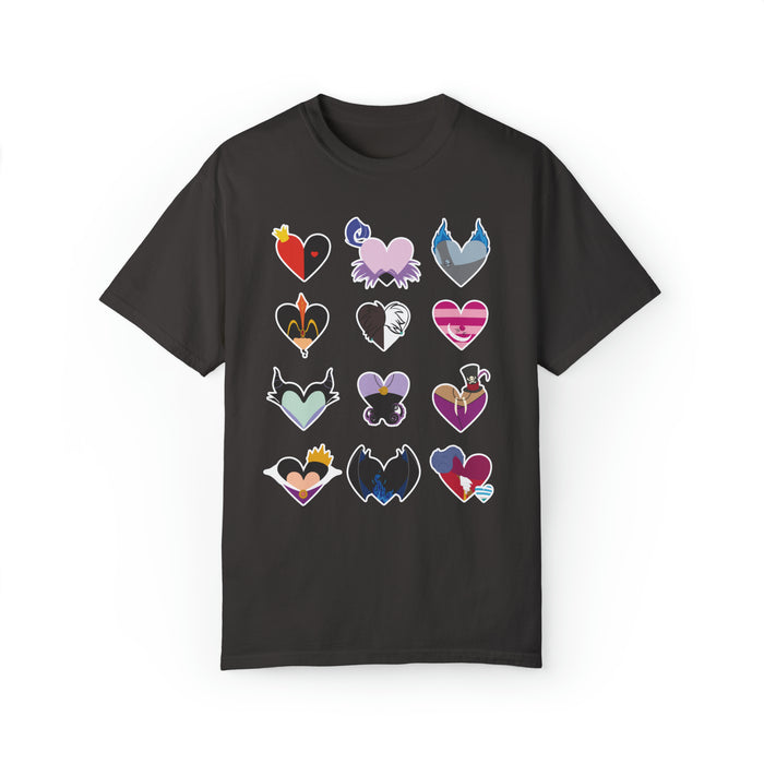 Villain Hearts Comfort Colors Unisex Garment-Dyed T-shirt