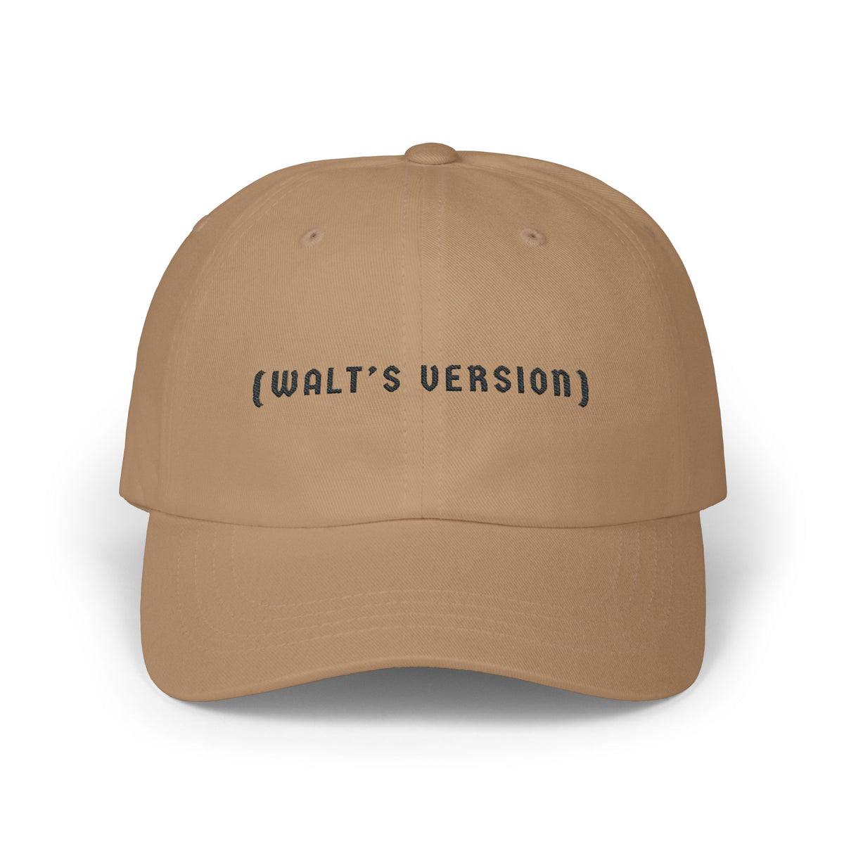 Walt's Version Classic Embroidered Dad Cap