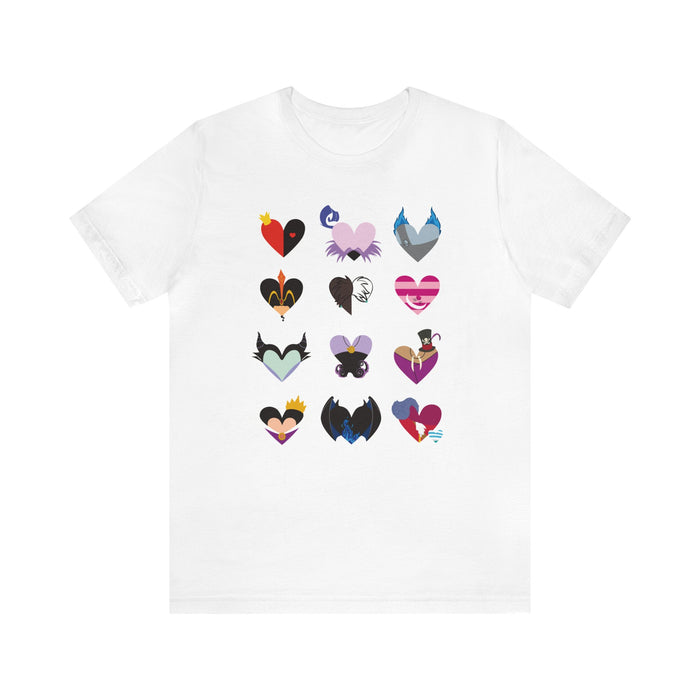 Villain Hearts Bella Canvas Unisex Jersey Short Sleeve Tee