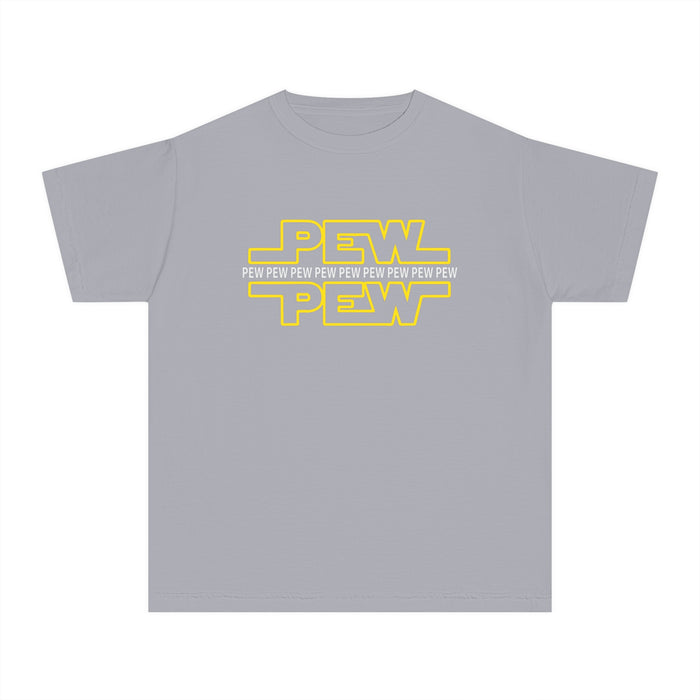 PEW PEW PEW Comfort Colors Youth Midweight Tee