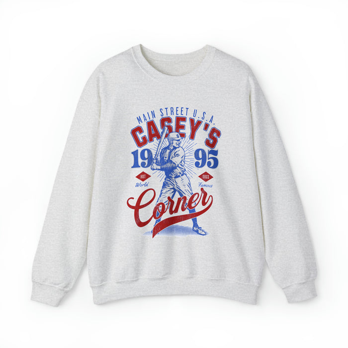 Casey’s Corner Distressed Gildan Unisex Heavy Blend™ Crewneck Sweatshirt