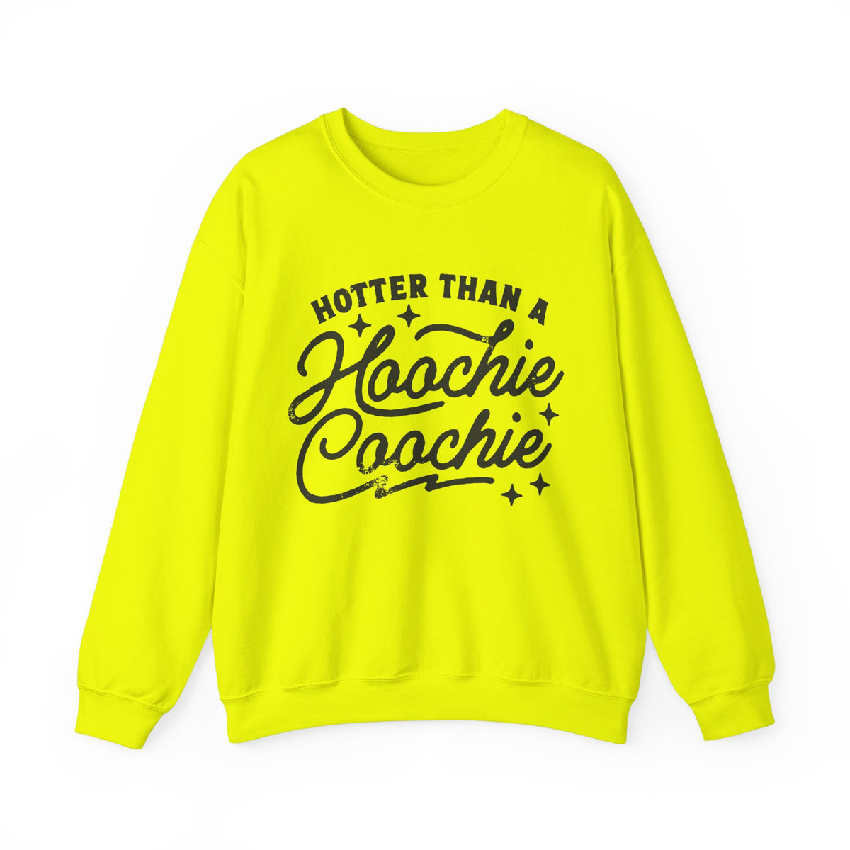 Hotter Than A Hoochie Coochie Gildan Unisex Heavy Blend™ Crewneck Sweatshirt