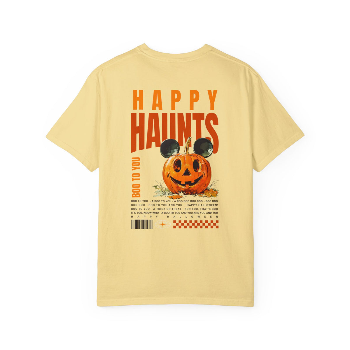 Happy Haunts Comfort Colors Unisex Garment-Dyed T-shirt