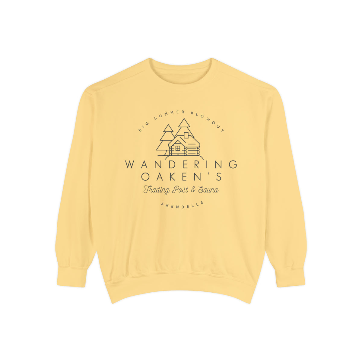 Wandering Oaken’s Trading Post Comfort Colors Unisex Garment-Dyed Sweatshirt
