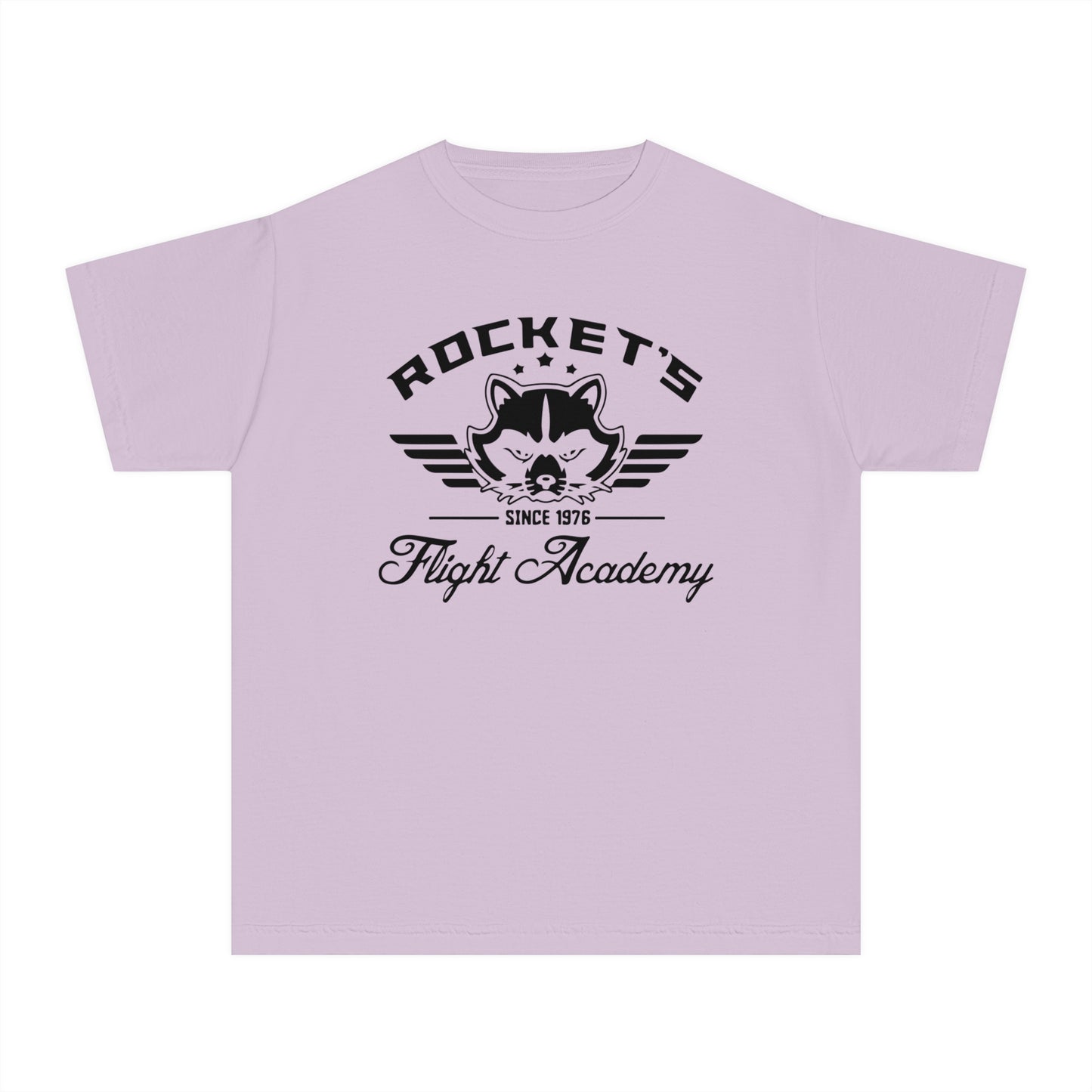 Rocket's Flight Academy Comfort Colors Youth Midweight Tee