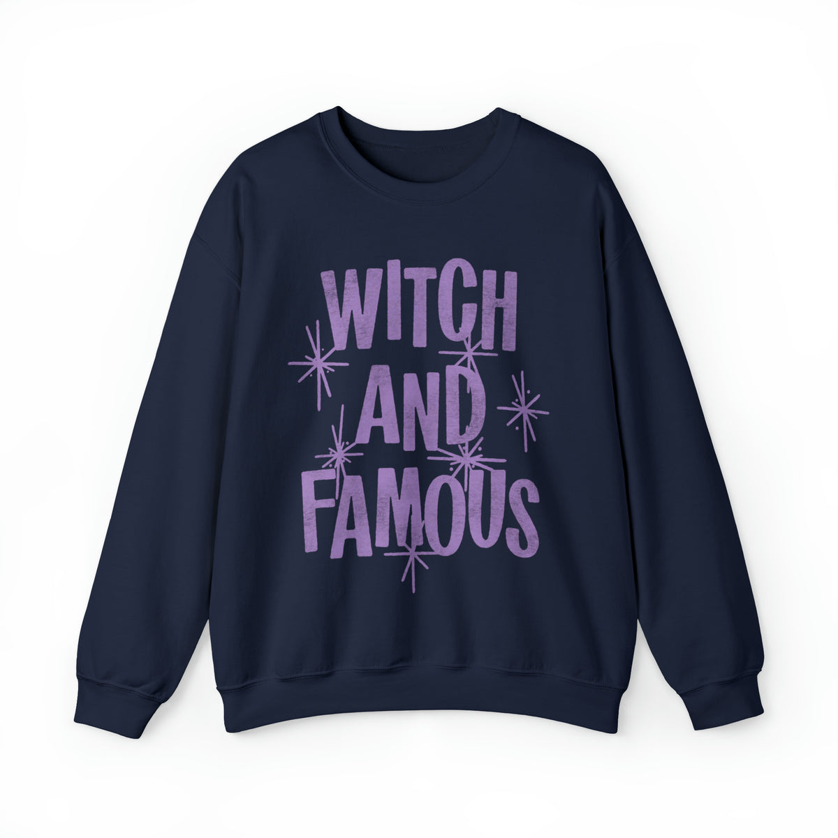 Witch and Famous Gildan Unisex Heavy Blend™ Crewneck Sweatshirt