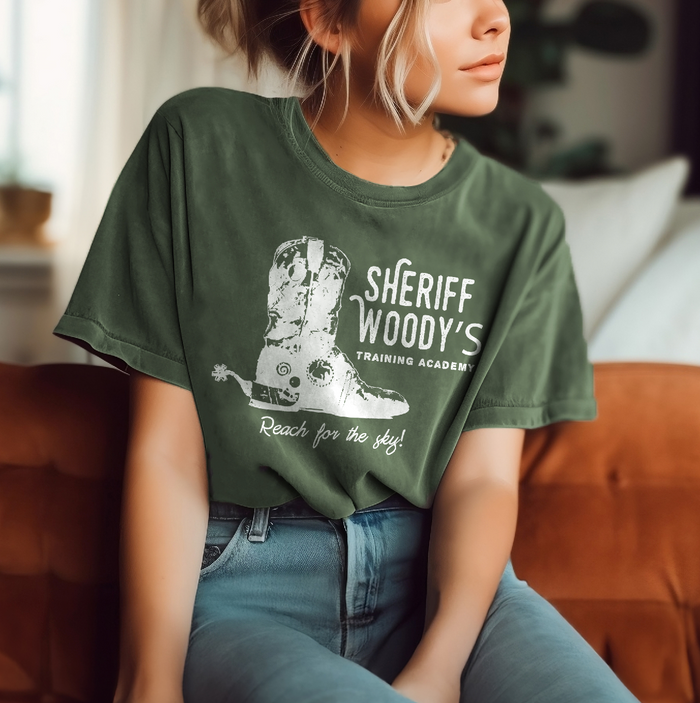 Sheriff Woody’s Training Academy Comfort Colors Unisex Garment-Dyed T-shirt