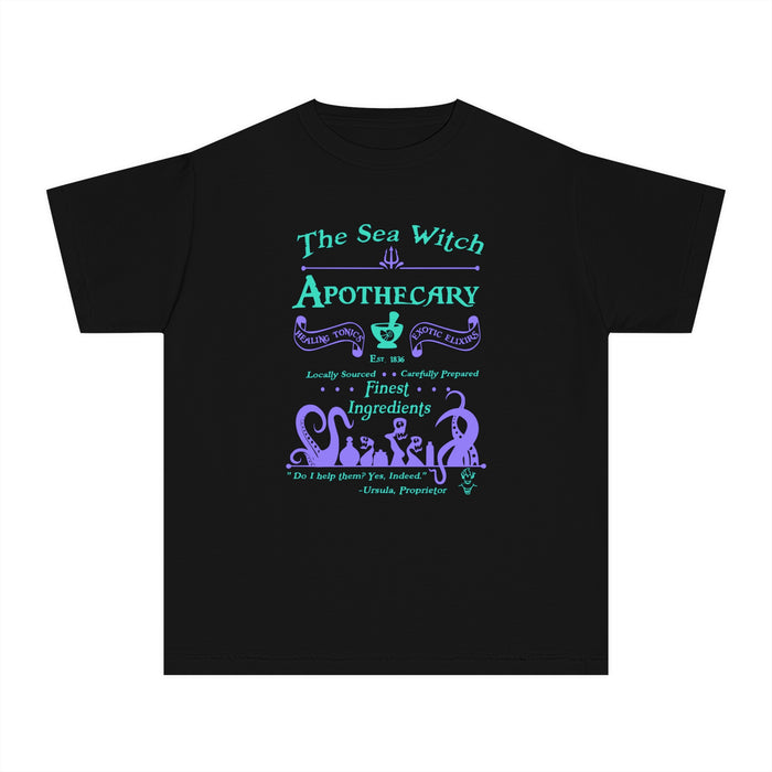 Sea Witch Apothecary Comfort Colors Youth Midweight Tee