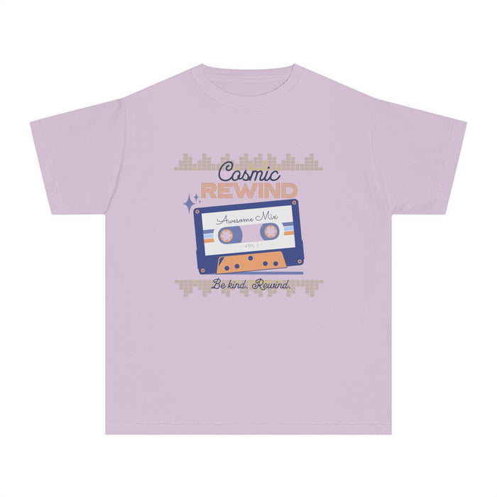 Cosmic Rewind Comfort Colors Youth Midweight Tee