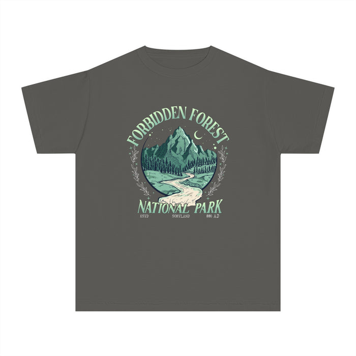 Forbidden Forest National Park Comfort Colors Youth Midweight Tee