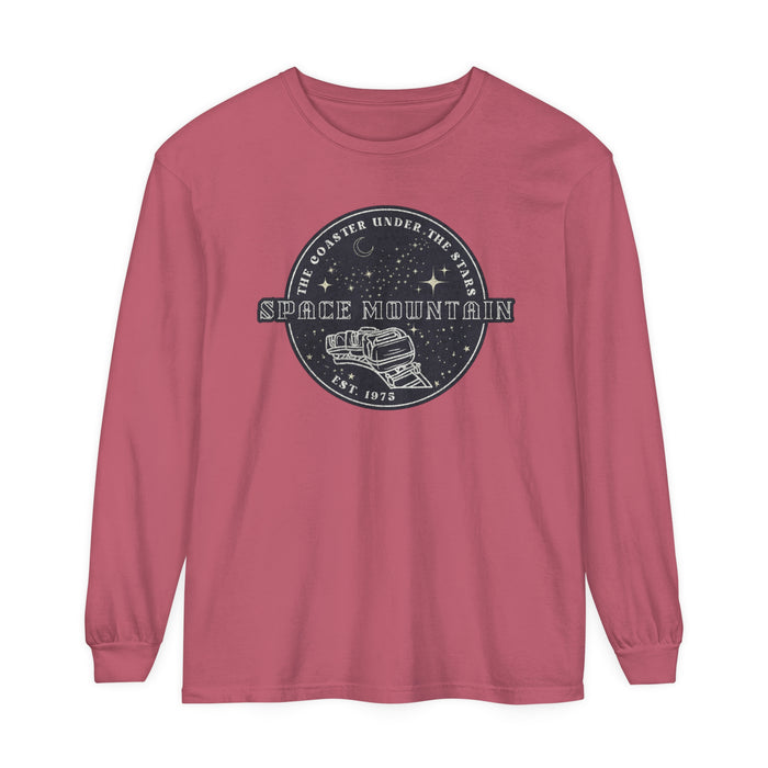 The Coaster Under the Stars Comfort Colors Unisex Garment-dyed Long Sleeve T-Shirt