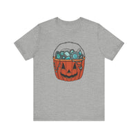 Turquoise Pumpkin Bella Canvas Unisex Jersey Short Sleeve Tee