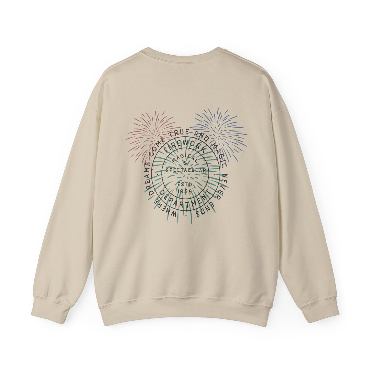 Firework Department Gildan Unisex Heavy Blend™ Crewneck Sweatshirt