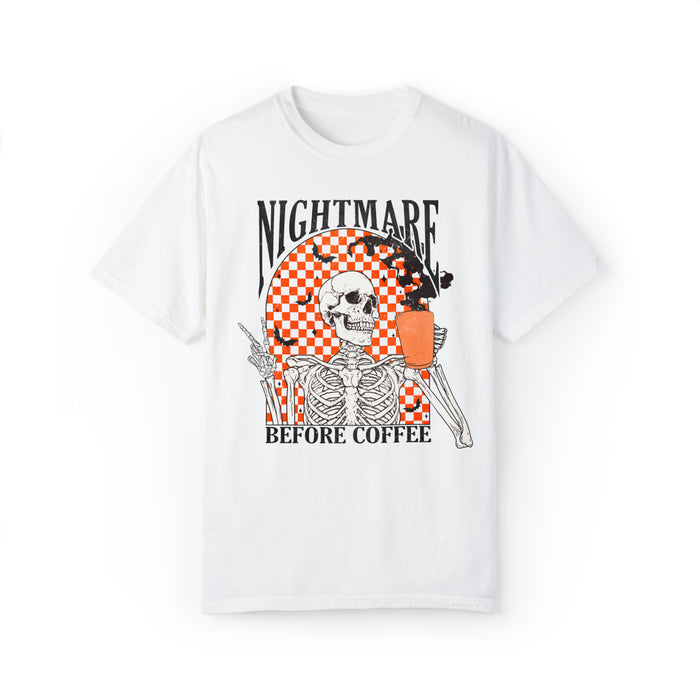 Nightmare Before Coffee Comfort Colors Unisex Garment-Dyed T-shirt