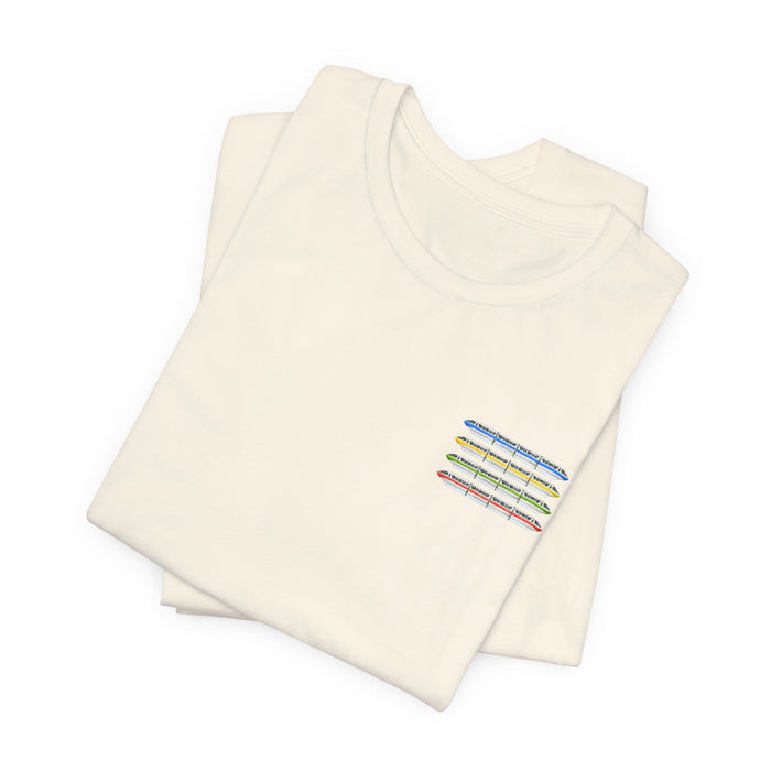 Monorails Bella Canvas Unisex Jersey Short Sleeve Tee