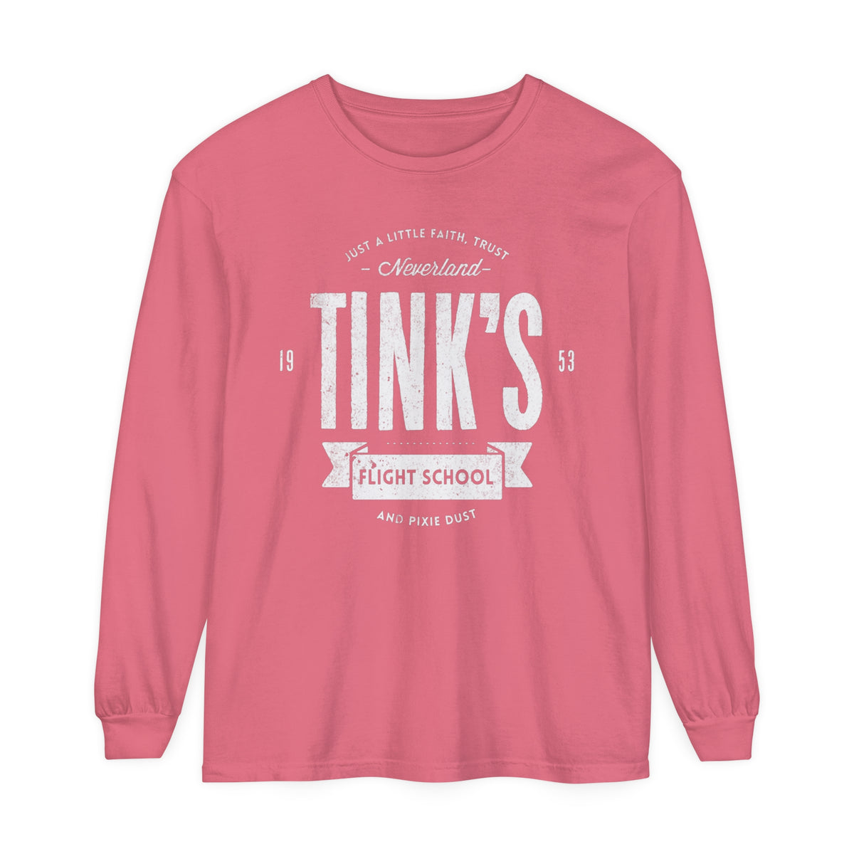 Tink's Flight School Comfort Colors Unisex Garment-dyed Long Sleeve T-Shirt