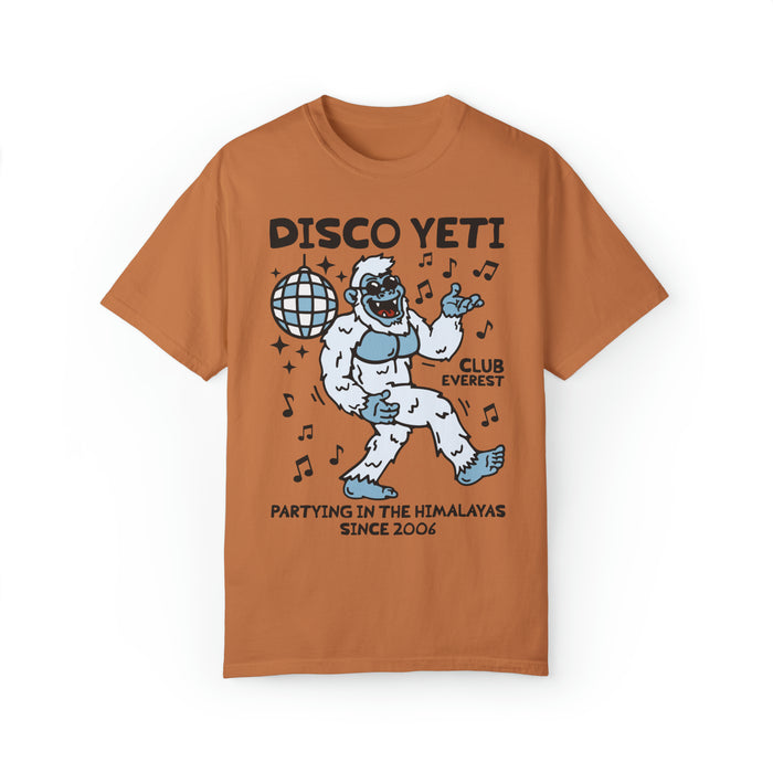 Disco Yeti Comfort Colors Unisex Garment-Dyed T-shirt