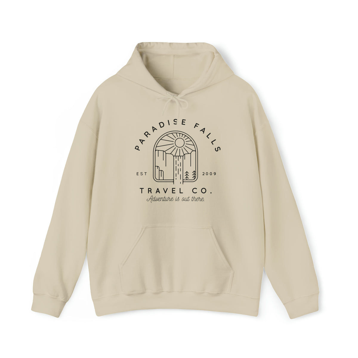 Paradise Falls Vacation Co. Gildan Unisex Heavy Blend™ Hooded Sweatshirt