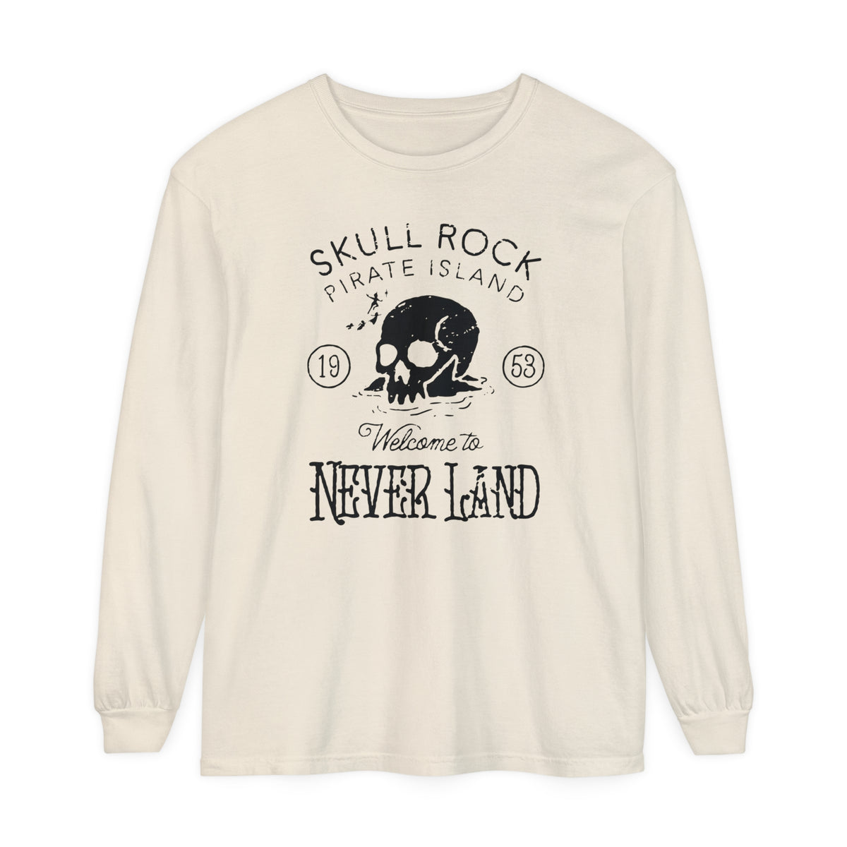 Skull Rock Comfort Colors Unisex Garment-dyed Long Sleeve T-Shirt