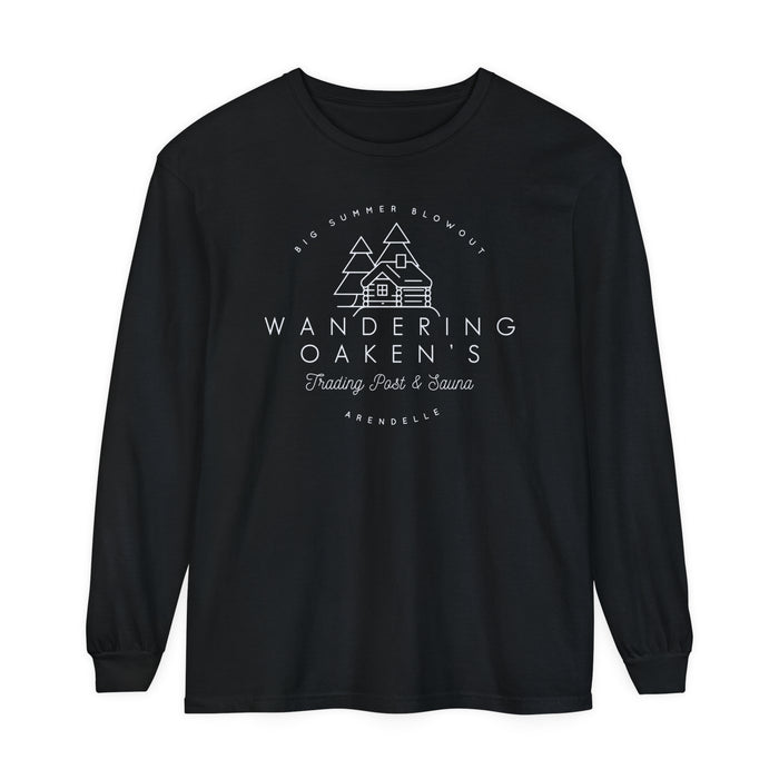 Wandering Oaken’s Trading Post Comfort Colors Unisex Garment-dyed Long Sleeve T-Shirt