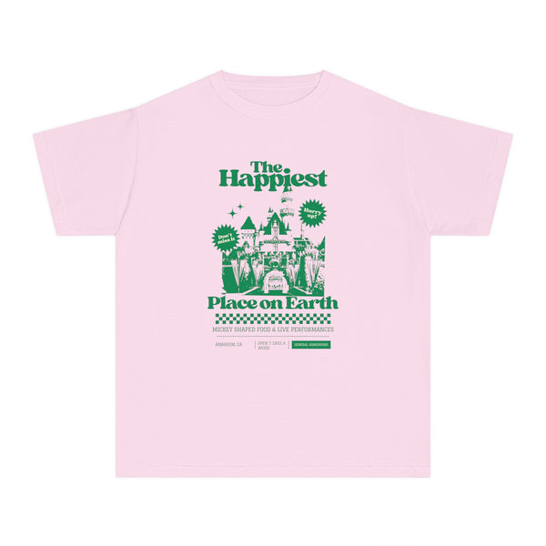 The Happiest Place OnEarth Comfort Colors Youth Midweight Tee