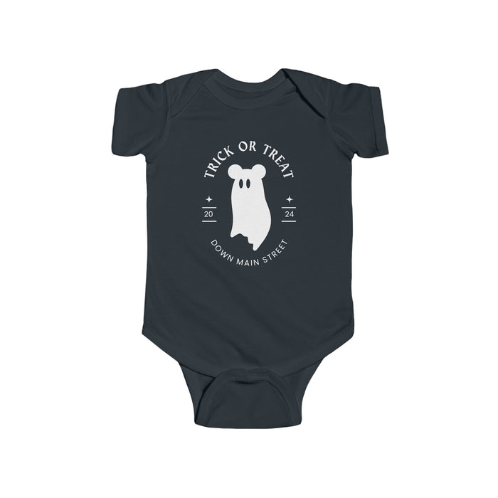 Trick or Treat Down Main Street Infant Fine Jersey Bodysuit