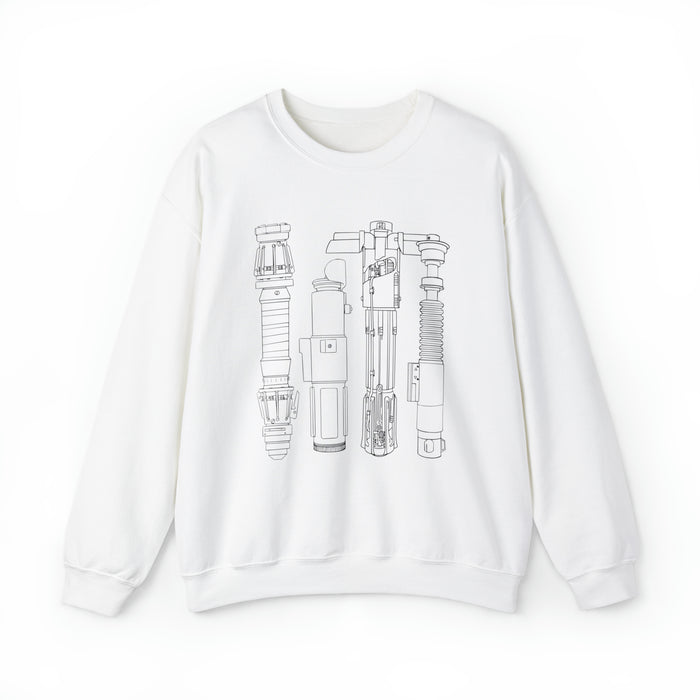 Lightsabers Gildan Unisex Heavy Blend™ Crewneck Sweatshirt