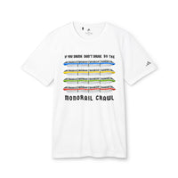 Monorail Crawl Adidas® Unisex Sport T-shirt