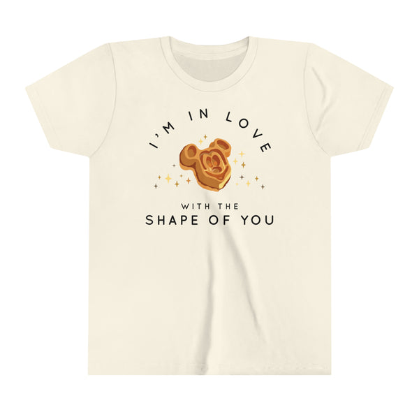 I'm in Love with the Shape of You Bella Canvas Youth Short Sleeve Tee