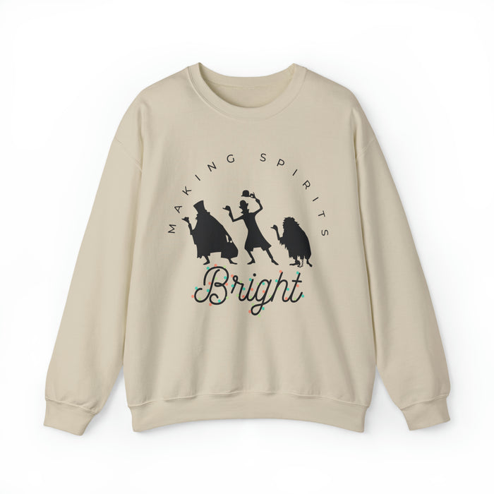 Making Spirits Bright Gildan Unisex Heavy Blend™ Crewneck Sweatshirt