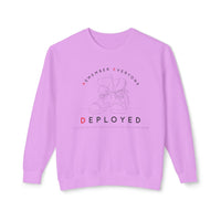 Remember Everyone Deployed R.E.D. Unisex Lightweight Comfort Colors Crewneck Sweatshirt