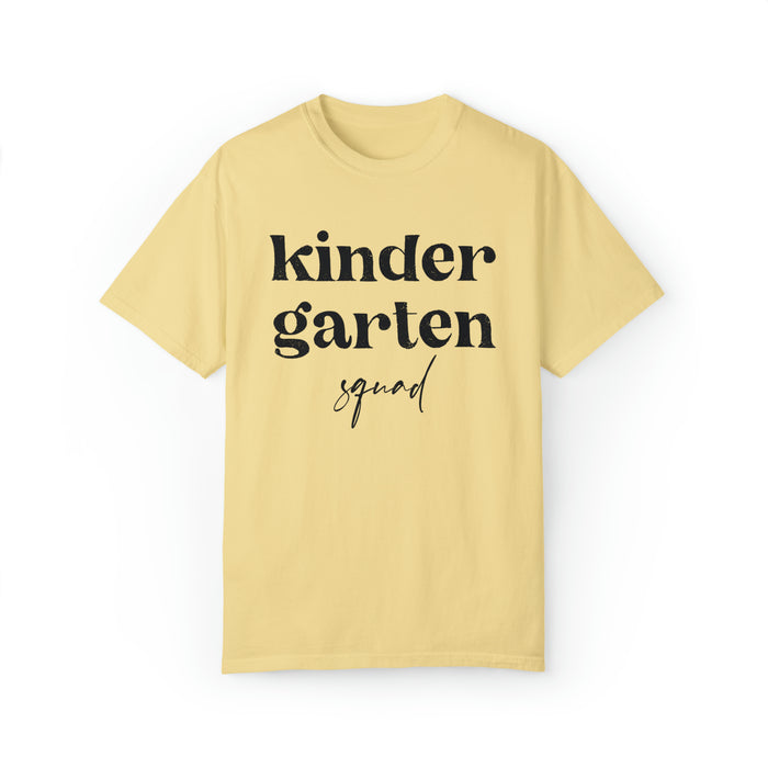 Kindergarten Squad Comfort Colors Unisex Garment-Dyed T-shirt