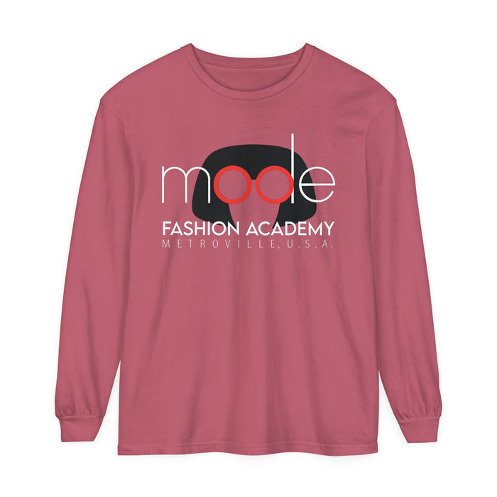 Mode Fashion Academy Comfort Colors Unisex Garment-dyed Long Sleeve T-Shirt