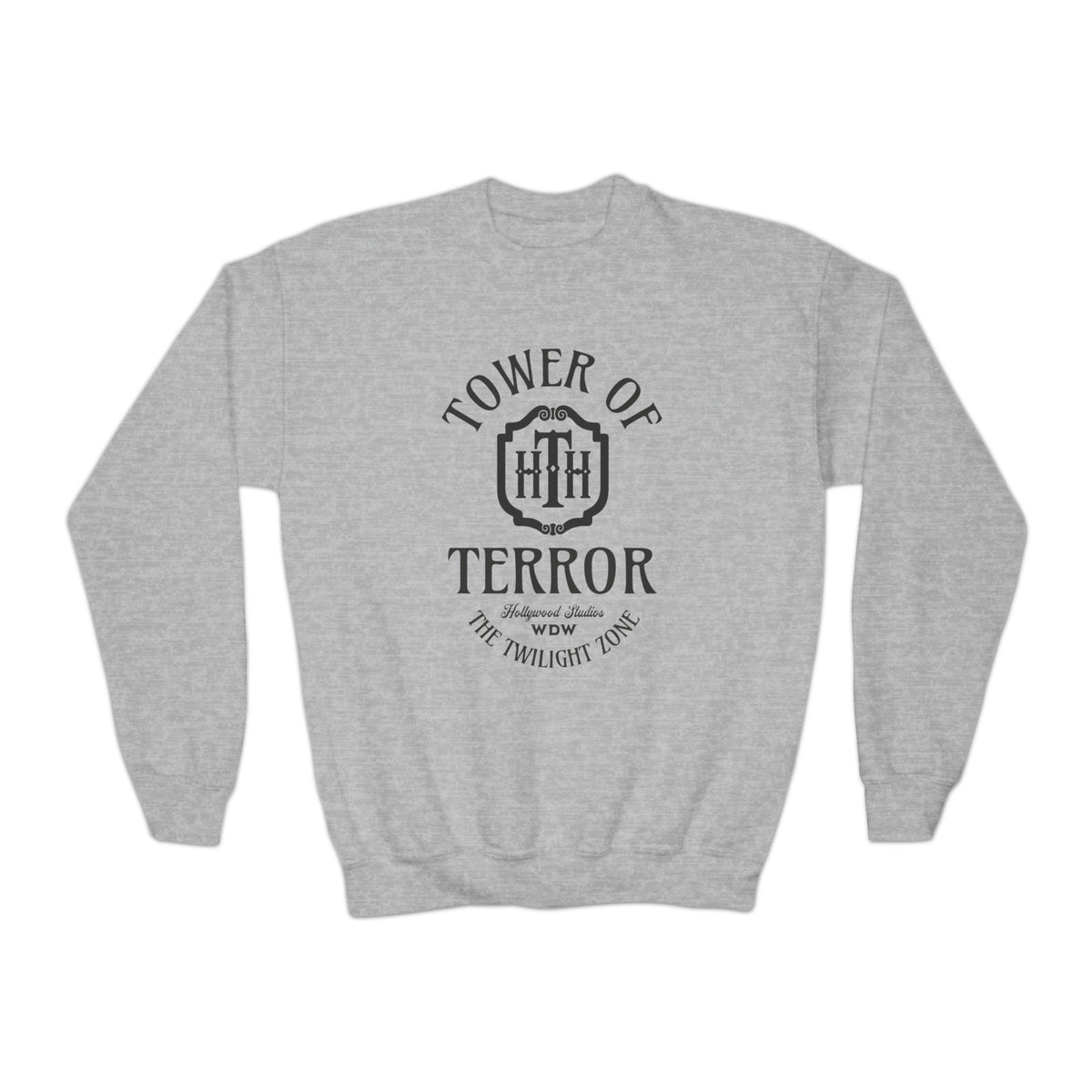 Tower Of Terror Gildan Youth Crewneck Sweatshirt