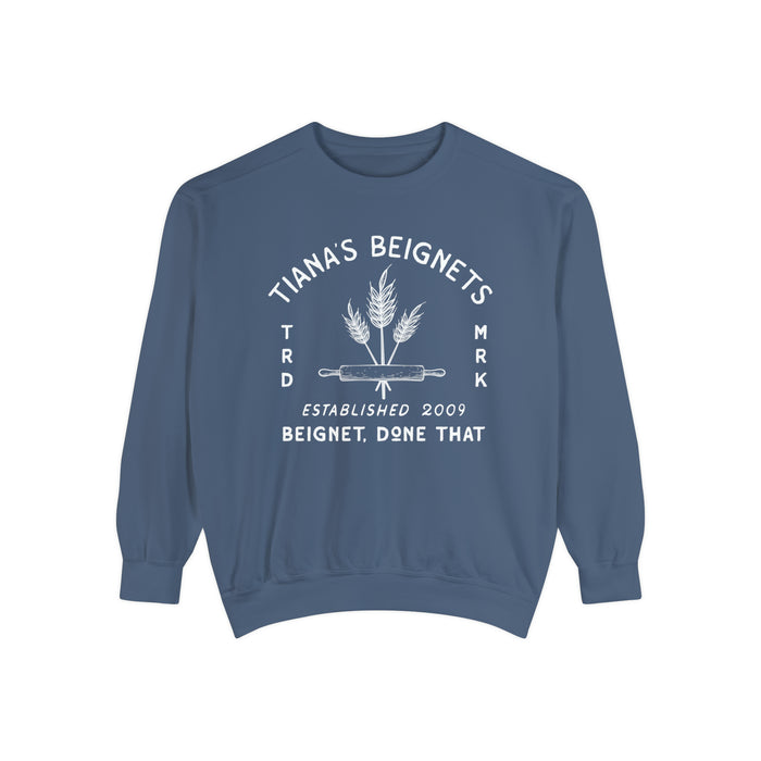 Tiana's Beignets Comfort Colors Unisex Garment-Dyed Sweatshirt