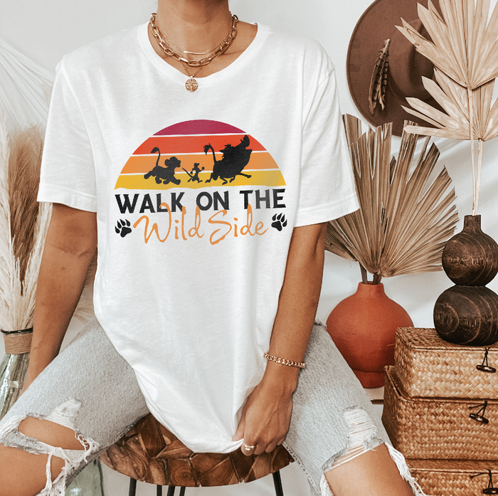 Walk On The Wild Side Bella Canvas Unisex Jersey Short Sleeve Tee