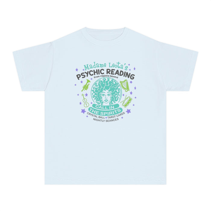 Madame Leota’s Psychic Readings Comfort Colors Youth Midweight Tee