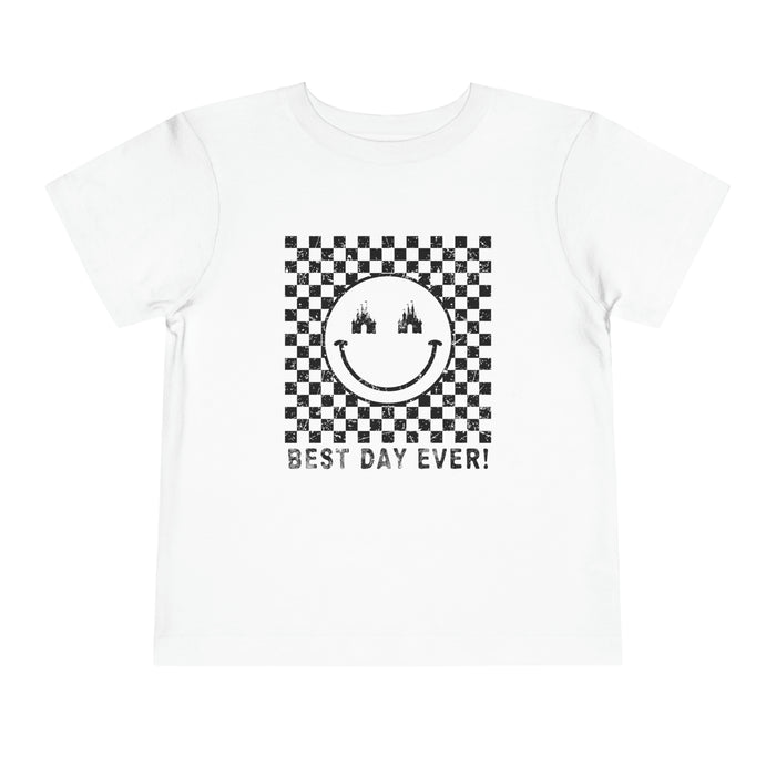 Best Day Ever Bella Canvas Toddler Short Sleeve Tee