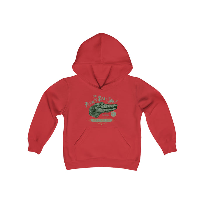 Captain Hook’s Bait Shop Gildan Youth Heavy Blend Hooded Sweatshirt