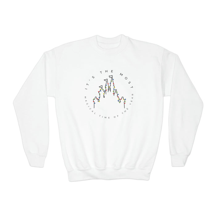 Most Magical Time Of The Year Gildan Youth Crewneck Sweatshirt