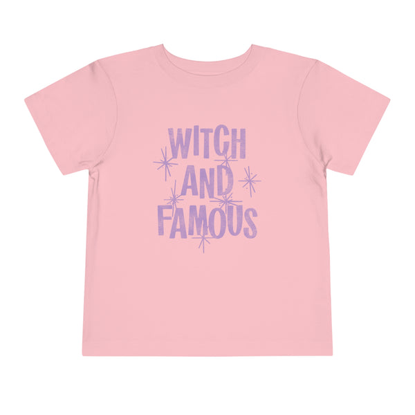 Witch and Famous Bella Canvas Toddler Short Sleeve Tee