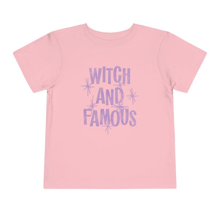 Witch and Famous Bella Canvas Toddler Short Sleeve Tee