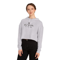 Florida It's One Hell of a Drug Women’s Cropped Hooded Sweatshirt