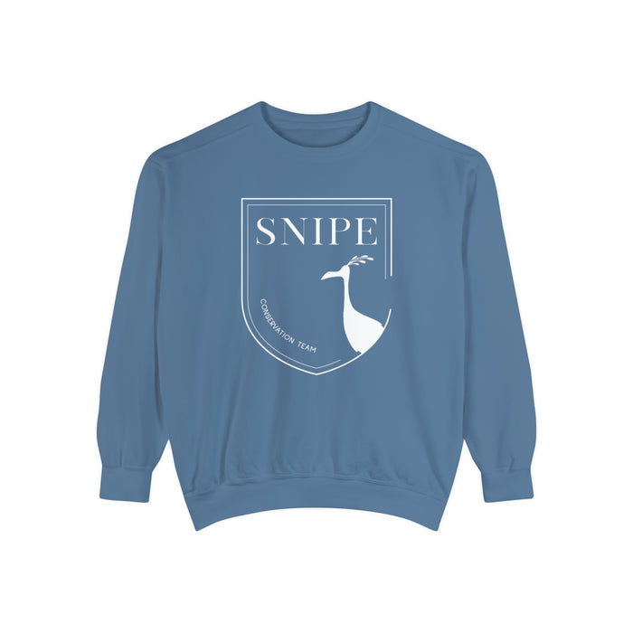 Snipe Conservation Team Comfort Colors Unisex Garment-Dyed Sweatshirt