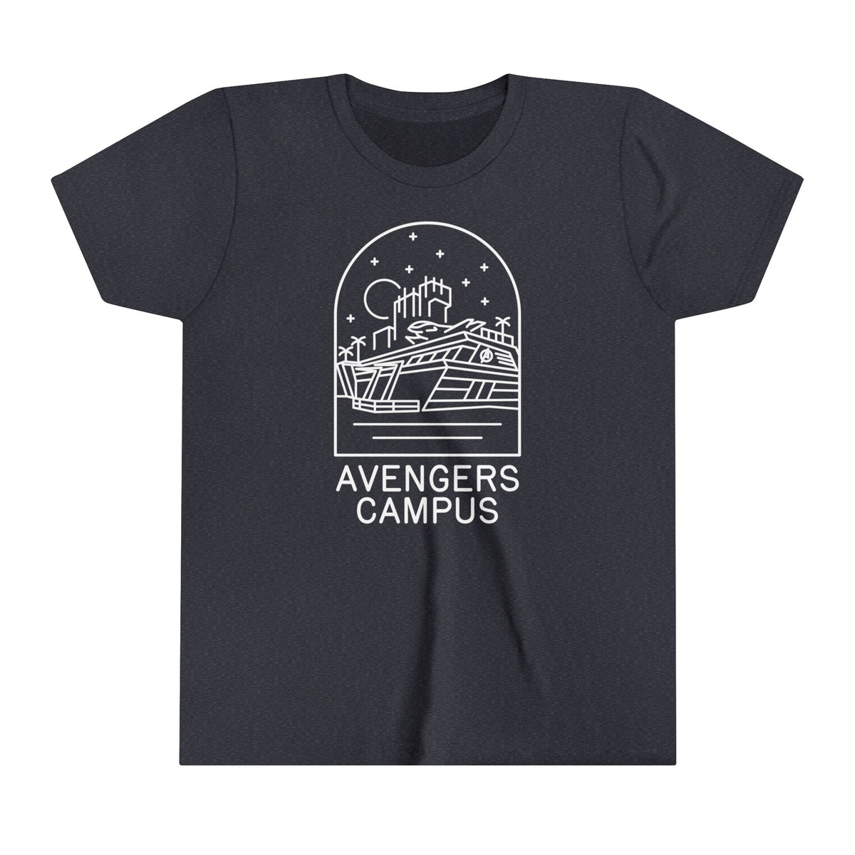 Avengers Campus Bella Canvas Youth Short Sleeve Tee