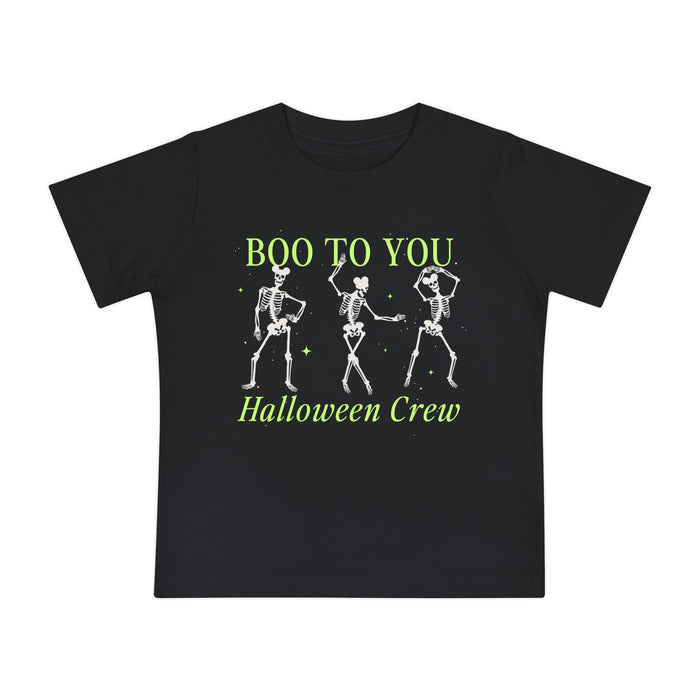 Boo To You Halloween Crew Baby Short Sleeve T-Shirt