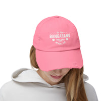 Bangarang Embroidered Unisex Distressed Cap