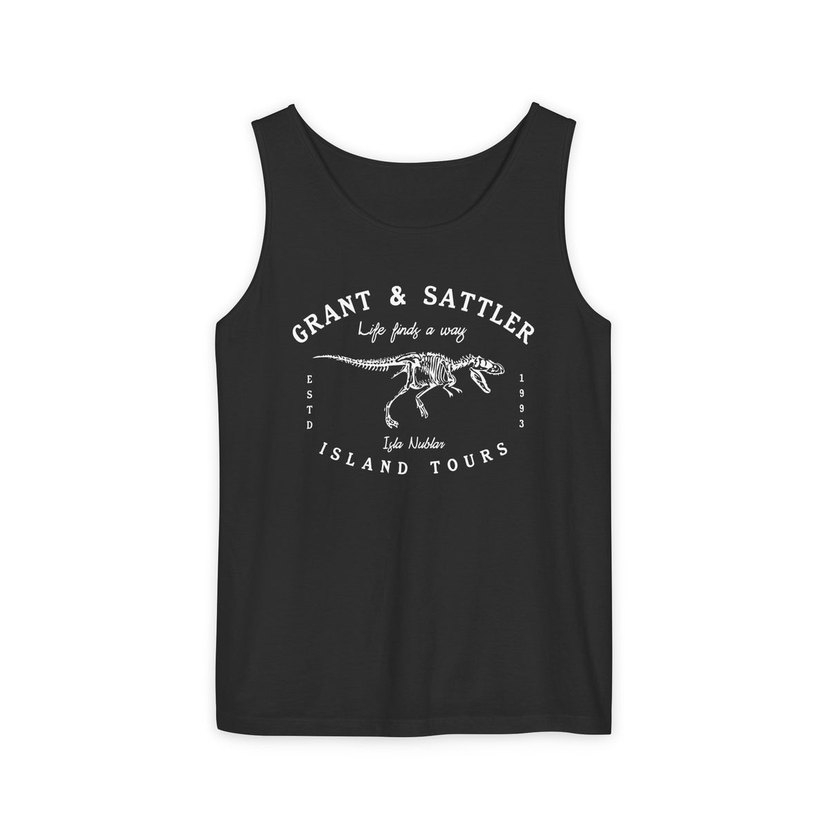 Grant & Sattler Island Tours Unisex Comfort Colors Garment-Dyed Tank Top