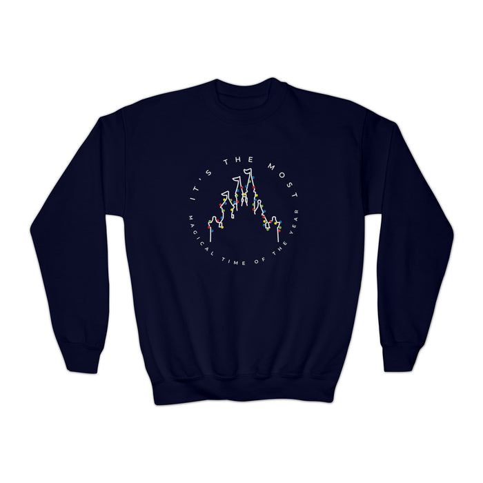 Most Magical Time Of The Year Gildan Youth Crewneck Sweatshirt